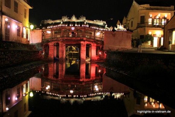 die Japanische Brücke in Hoi An